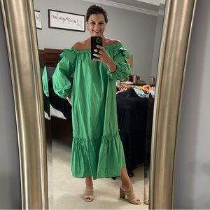 NWT Green Maxi Dress